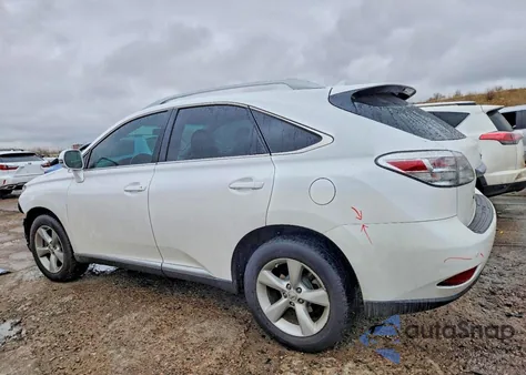 2011 Lexus Rx 350 z USA, uszkodzony, nr VIN 2T2BK1BAXBC118883